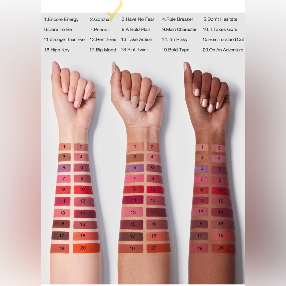 SHEGLAM DYNAMATTE WATERPROOF MATTE LIPSTICK 💄IN GOTCHA - Picture 5 of 15